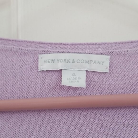 Ombre Purple Sweater - Picture 2 of 3